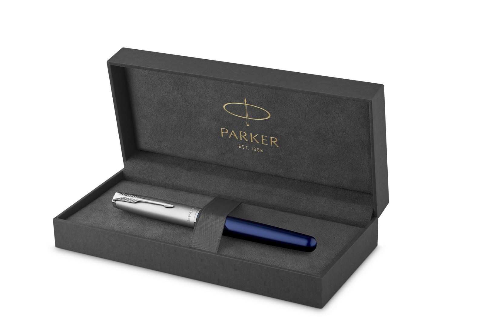 Pióro wieczne Parker Sonnet Sand Blasted Metal Blue CT